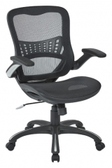 CHAIR, MESH BACK, BLACK OSI BRAND, MANAGER CHAIR