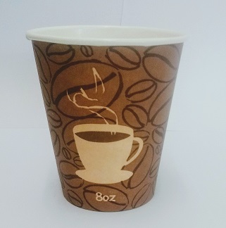 HOT CUPS, OSI BRAND, 8 OZ, 1,000 CT