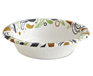 BOWLS, 12OZ, COATED, SOAK PROOF, OSI BRAND 125PK