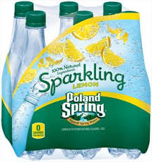 WATER, SPARKLING, LEMON, 8 CASE