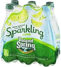 WATER, SPARKLING, LIME, 8 CS